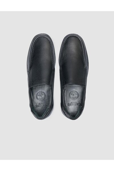 Cabani Ανδρικά casual παπούτσια από 100% γνήσιο δέρμα μαύρα