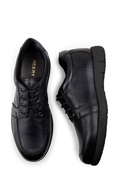 Deery Genuine Leather Navy Blue Casual Men's Shoes