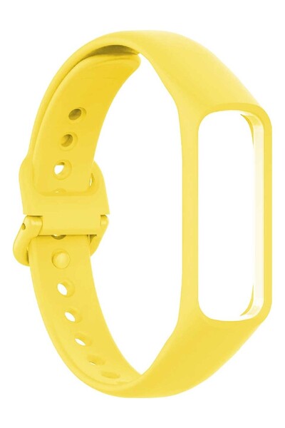 Dmay Samsung Galaxy Fit 2 (R220) Akıllı Bileklik Uyumlu Silikon Kordon Kayış