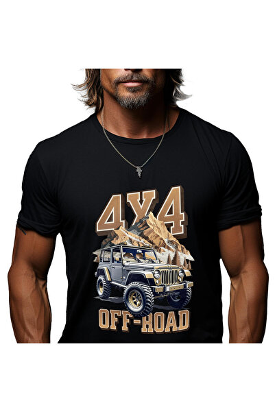 StoryGift Romania Tricou Barbati cu Masina De Teren Munte Inalt 4X4 OFF-ROAD ...