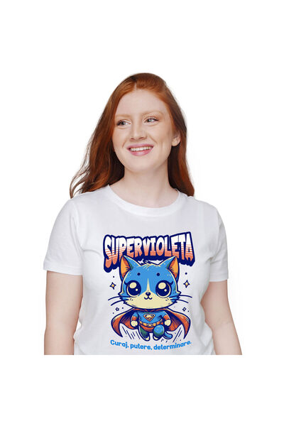 StoryGift Romania Tricou Femei cu Minge De Fotbal American Animata Pe Teren S...