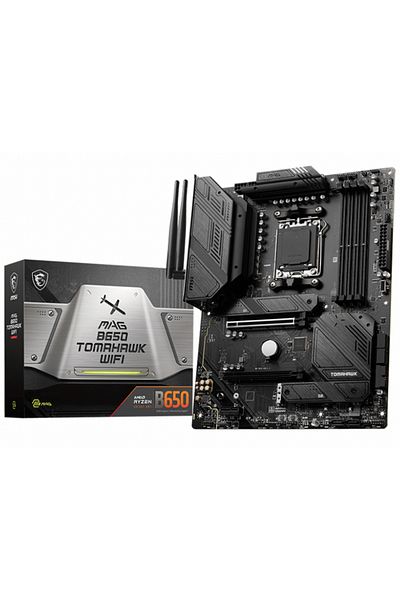 MSI Tomahawk B650 WiFi Amd - 6600(OC)mhz Atx Gaming Motherboard - Amd B650 Socket, Am5 Ddr5