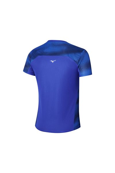 MIZUNO Ανδρικό μπλουζάκι Dryaeroflow Graphic μπλε