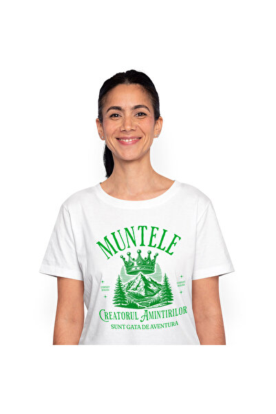 StoryGift Romania Women's T-Shirt with Nature Lovers High Mountain With Royal...