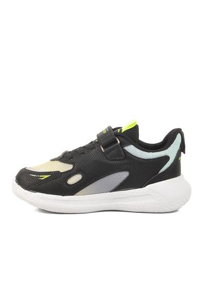 WALKWAY Black-Yellow Children's Sports Shoes Ruffon 2480 F