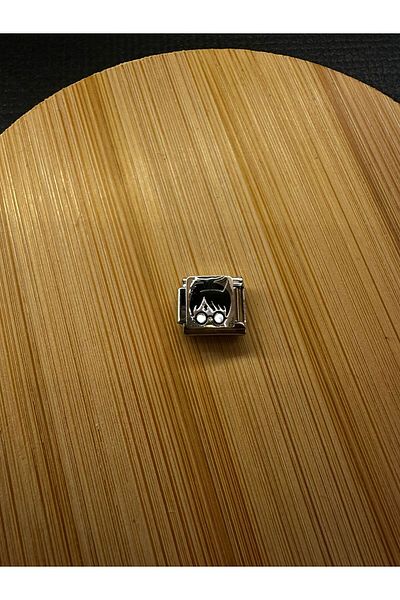 Mutenaura Stainless Steel Nomination Charm