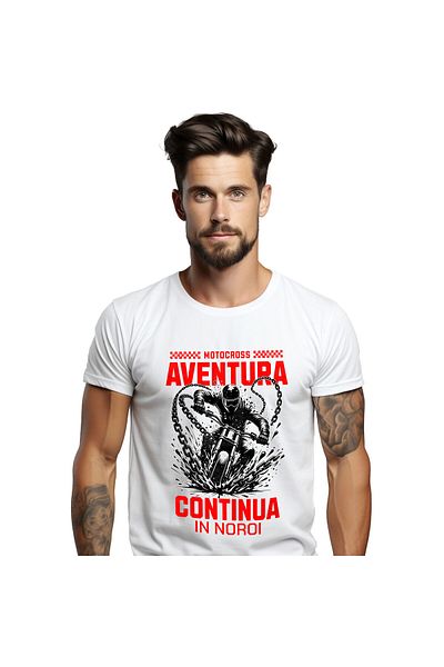 StoryGift Romania Tricou Barbati cu Barbat Pe Motor Viteza Noroi Lanturi Aventura Pasiune Motocicl,White_XS