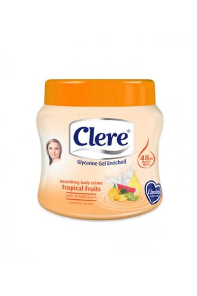 Clere Clear Women Tropical Fruit Moisturizing Body Cream 500ml