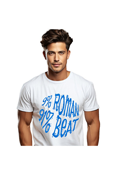 StoryGift Romania Tricou Barbati cu Iluzie Optica Sfera Procentaj Roman Beat ...