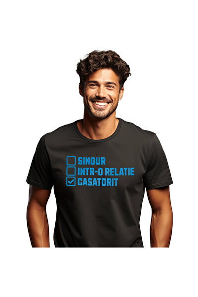 StoryGift Romania Tricou Barbati cu Design Tip Grila Optiune Bifata, Familie,...