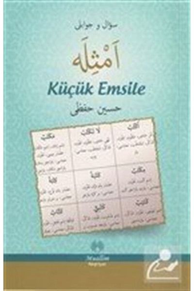 Muallim Neşriyat Small Emsile - Comfortable Cutting