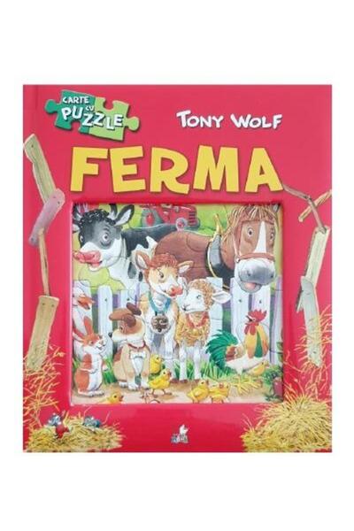 Editura Litera Carte cu puzzle. Ferma