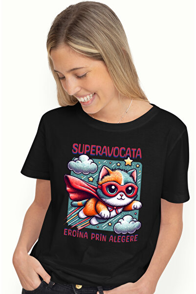StoryGift Romania Tricou Femei Super Avocata, SuperErou, Eroina Prin Alegere,...