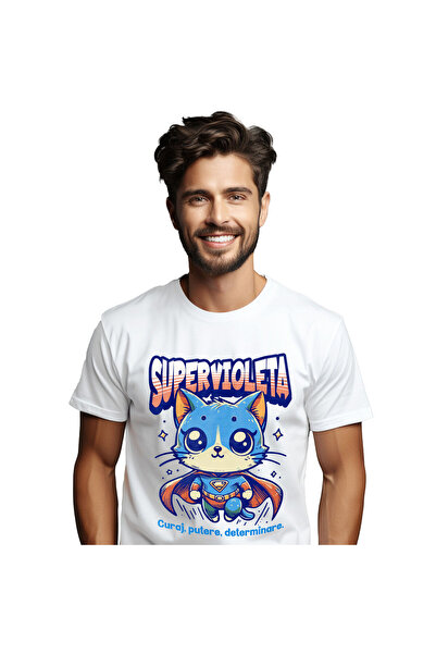 StoryGift Romania Tricou Barbati cu Minge De Fotbal American Animata Pe Teren...