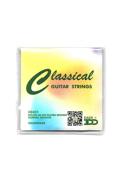 Dadi Classical guitar string set, Dadi CG231, nylon, normal tension