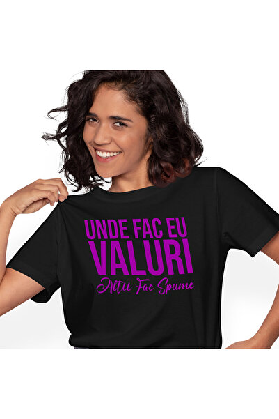 StoryGift Romania Tricou Femei cu Mesaj In Limba Romana Haios Aroganta, Ignor...