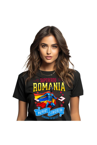 StoryGift Romania Tricou Femei cu Dog German / Great Dane Caine In Costum de ...