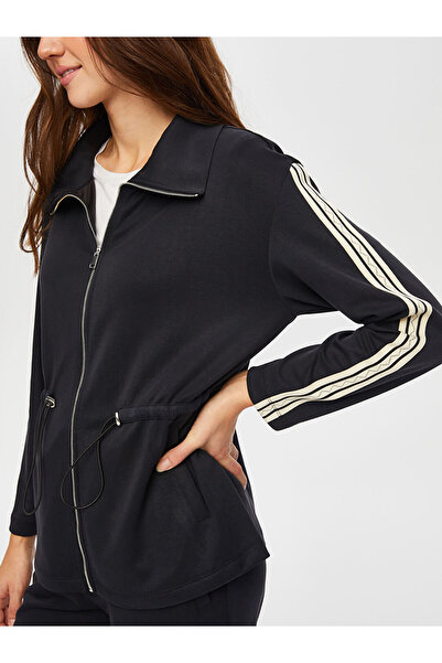 Faik Sönmez Γυναικείο μπλουζάκι φόρμας με τούνελ μέσης 25YUS25ESU007