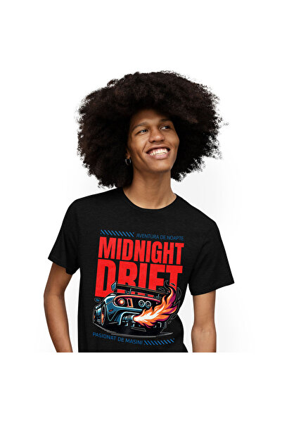 StoryGift Romania Tricou Barbati cu Masina Puternica Toba Esapament Curse Pas...