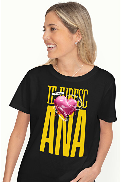 StoryGift Romania Tricou Femei Te Iubesc Ana, Dragoste, Inima, Iubire, Sfantu...