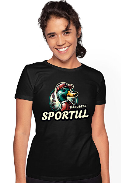 StoryGift Romania Tricou Femei Rata iubitoare de baseb4ALL sport haios animal...