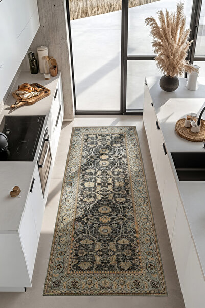 Cool Halı Private Otantik Mutfak Halısı Yolluk Leke Tutmaz Tezgah Önü Mutfak ...