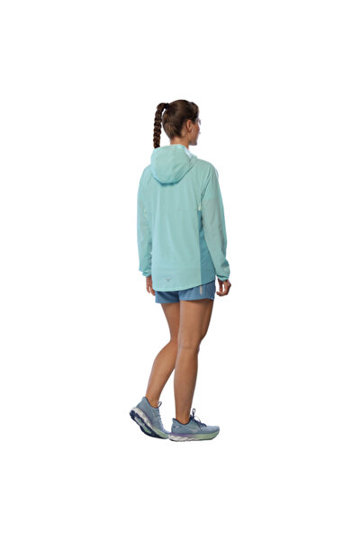 MIZUNO Alpha Jacket Women's Raincoat Green