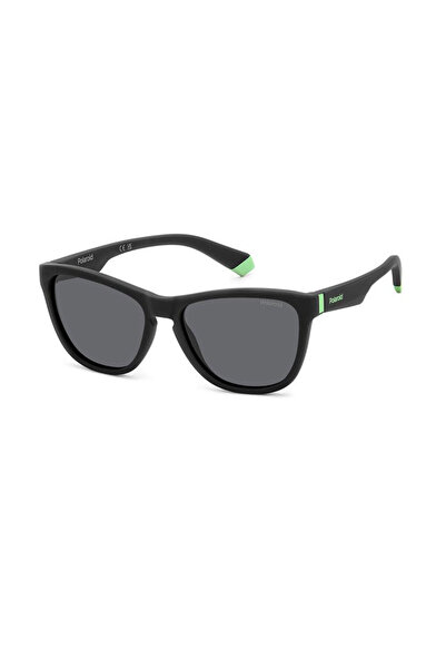 Polaroid Unisex Siyah-Füme Organik Polarize (UV) Cam Kemik Kapalı Çerçeve  Ta...