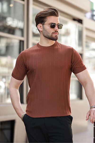 Madmext Men's Tile T-Shirt 5684