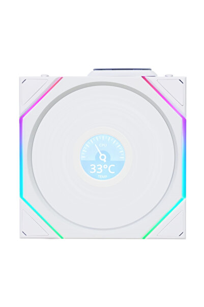 Lian Li Unı Fan Tl Wıreless Lcd 1x120mm Beyaz Kasa Fanı (G99.12TLLCD1W1W.00)