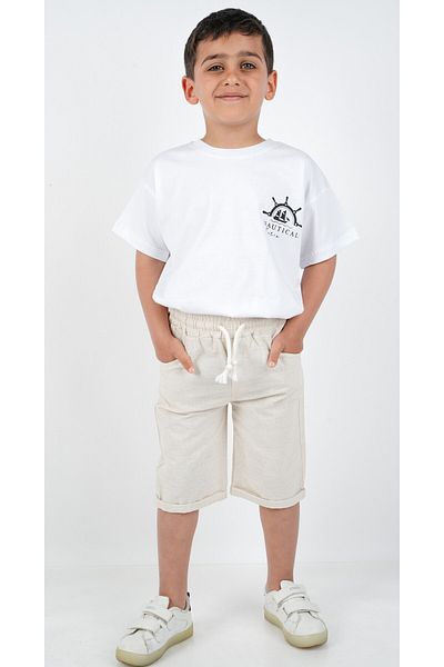 Katre Boy's Cotton Bottom Top Suit