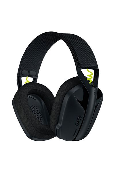 logitech G G435 Lightspeed Wireless Black Gaming Headset - 981-001050