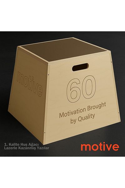 MOTIVE Jump Box Jumping Jump Box Stand 60 cm