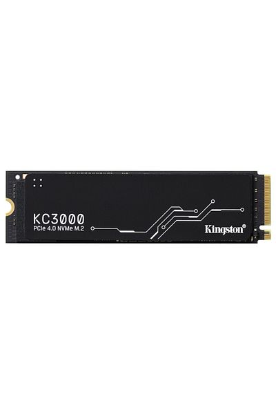 Kingston قرص Kc3000 Skc3000d/2048g 2 تيرابايت 7000/7000 ميجابايت/ثانية PCIE NVMe M.2 SSD