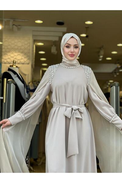 Etrucci PELERİN ABİYE ELBİSE