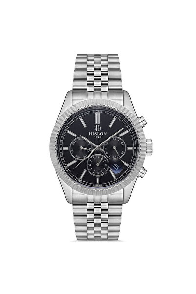 Hislon ساعة يد رجالية S.dt117s-04ss