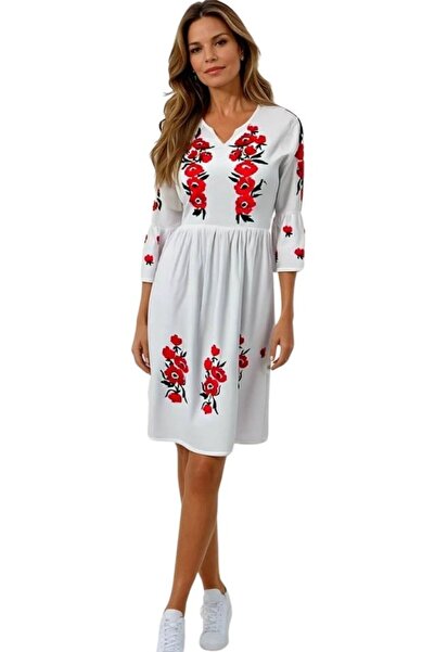 rody's forever Rochie dama casual R11, alb