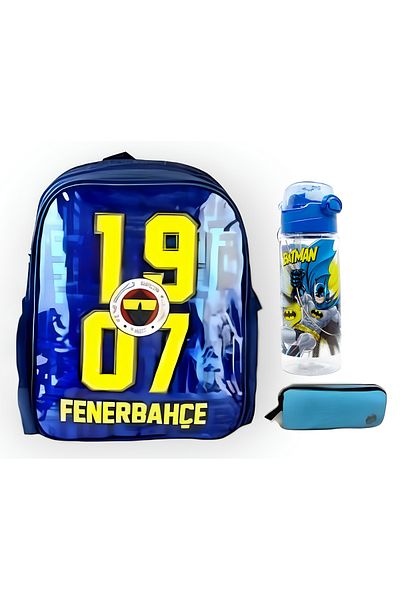 Fenerbahçe Youth Fan Licensed Kindergarten Bag - with Pen Holder Gift