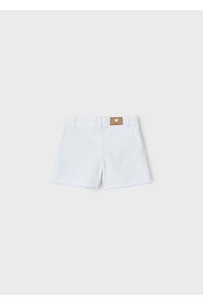 MAYORAL Girl's Shorts White