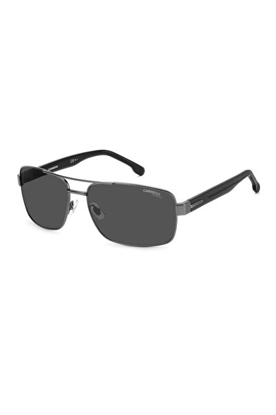 Carrera Erkek Bi Color-füme Organik (UV) Cam Çelik Kapalı Çerçeve Kavisli Kla...