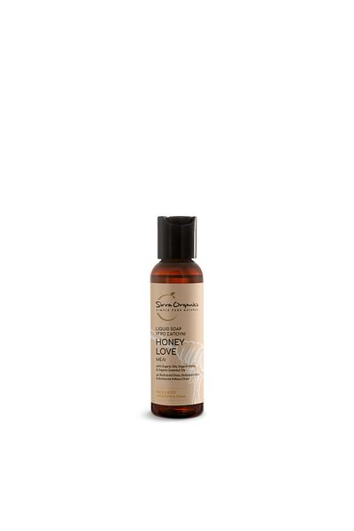 Sirra Organics Honey Love liquid soap with honey, 60 ml