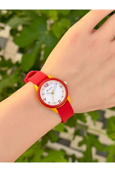 Jaga Analog Numeral Dial 2 Years Warranty 3 Atm Water Resistant Unisex Children Wrist Watch An07