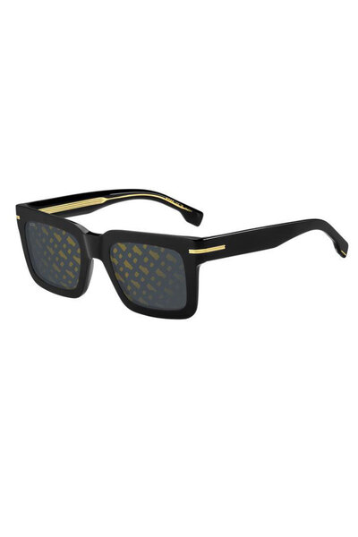 Hugo Boss Unisex Siyah-Diğer Renkler Organik (UV) Cam Selüloz Asetat (Selüloi...