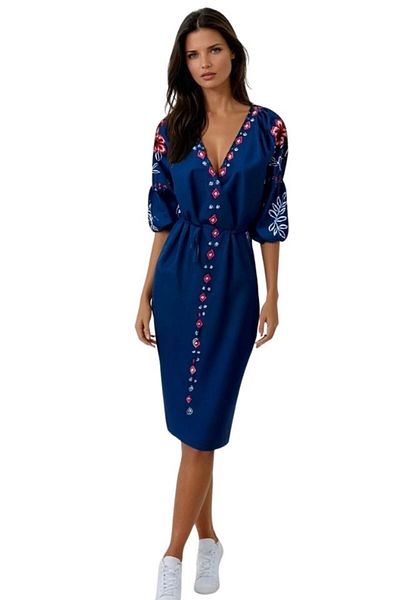 rody's forever Rochie traditionala dama R, albastru/rosu