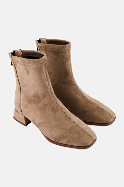 Steve Madden Women Ention Zipper Up Ankle Boots, Taupe