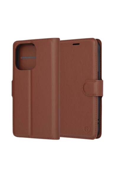 SKYDDAR INNOVATION Θήκη για iPhone 15 Pro, Δερμάτινη Folio, Τύπος βιβλίου, με...