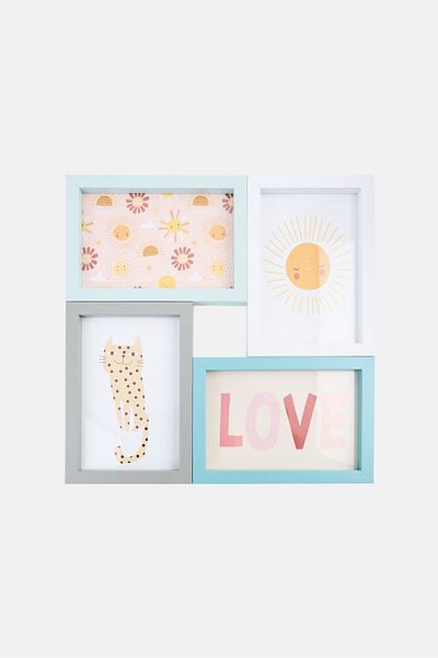 Muy Mucho Multi Photo Frames 4 X 10 X 15 Cm
