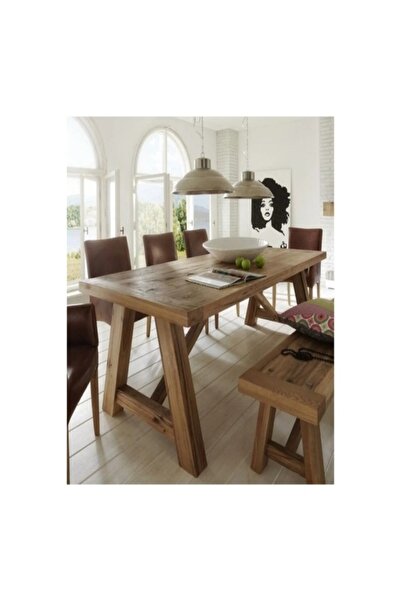 Timber'sTeam -Kaidos- Ahşap Doğal Kütük Yemek / Toplantı / Çalışma Masası