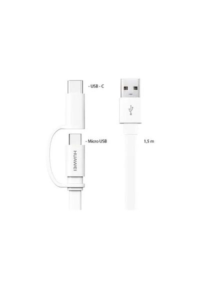 Huawei USB-C Micro USB - Type C 1.5 Meters - White
