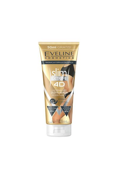 Eveline Cosmetics Eveline Slim Extreme 4D gold firming and modelling serum -250ml
